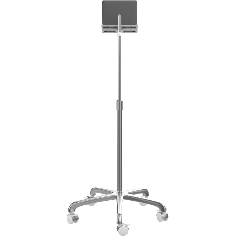 CTA Digital Height-Adjustable Floor Stand with Laptop Holder