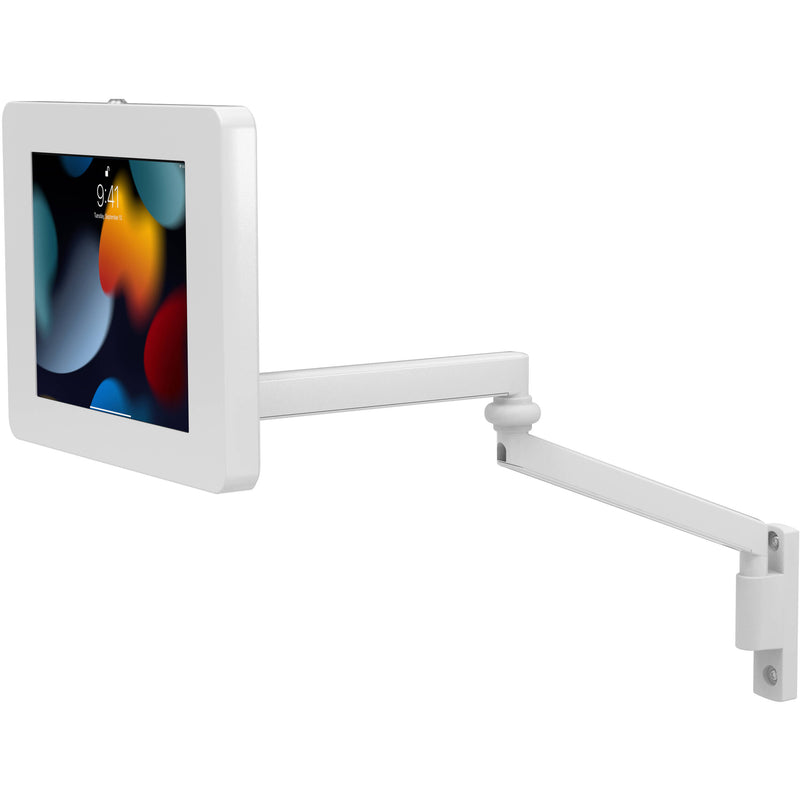 CTA Digital Medical Arm Wall Mount with Universal Security Enclosure for Select Tablets