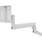 CTA Digital Medical Arm Wall Mount with Universal Security Enclosure for Select Tablets