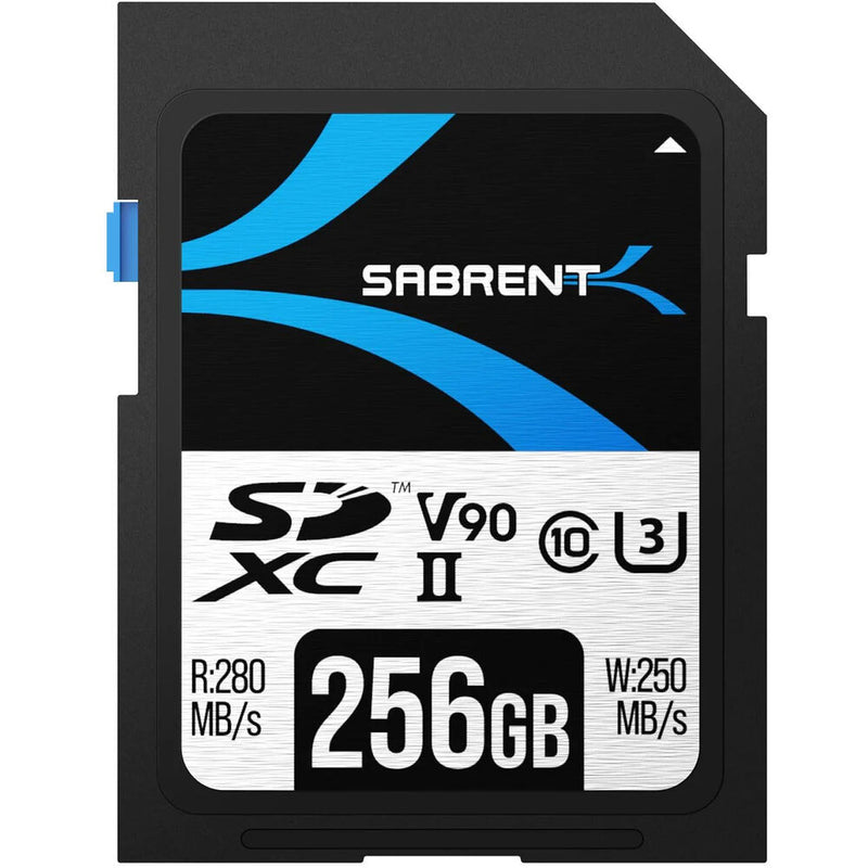 Sabrent 256GB Rocket UHS-II SDXC Memory Card