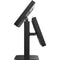 CTA Digital Adjustable Table Mount with 2 Universal Security Enclosures (Black)