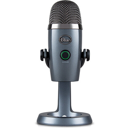 Blue Yeti Nano Multi-Pattern USB Condenser Microphone (Vivid Blue)