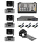 BZBGear Podcast Kit with 3 x 20x PTZ Cameras/Mixer/PoE Switch/Wall Mount/Cable