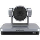 BZBGear Broadcast Kit with 2 x 12x Zoom 4K NDI PTZ Cameras, Joystick Controller & PoE Switch