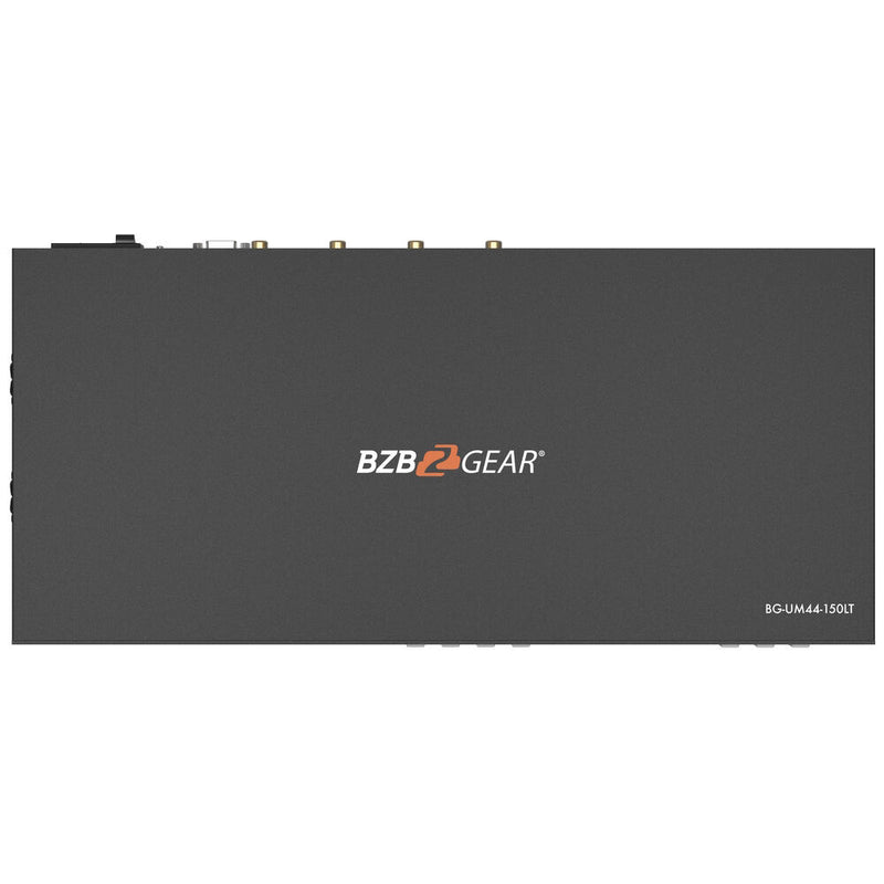 BZBGear 4x4 UHD 4K 18 Gb/s HDMI/HDBaseT Matrix Switch with IR/EDID/Downscaling