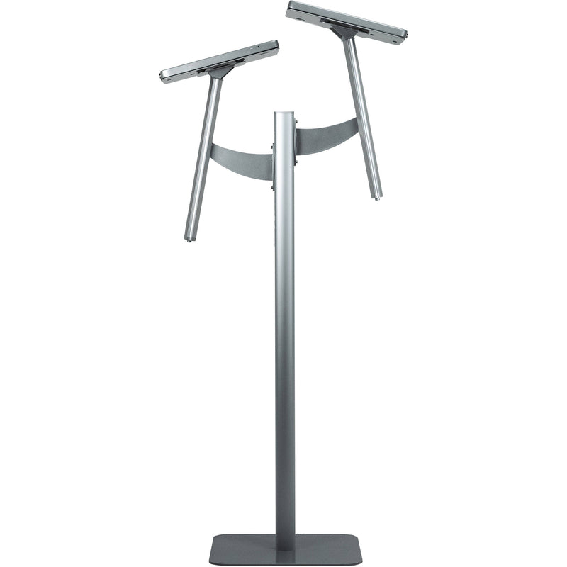 CTA Digital Twin Kiosk Security Floor Stand for Select iPads
