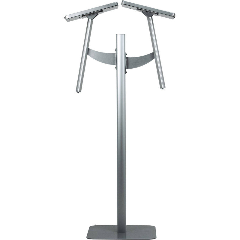 CTA Digital Twin Kiosk Security Floor Stand for Select iPads
