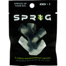 Sprig Big Cable Management Device for 3/8"-16 Threaded Holes (Black, 3-Pack)