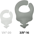 Sprig Big Cable Management Device for 3/8"-16 Threaded Holes (Glow in the Dark, 3-Pack)