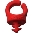 Sprig Big Cable Management Device for 3/8"-16 Threaded Holes (Red, 3-Pack)