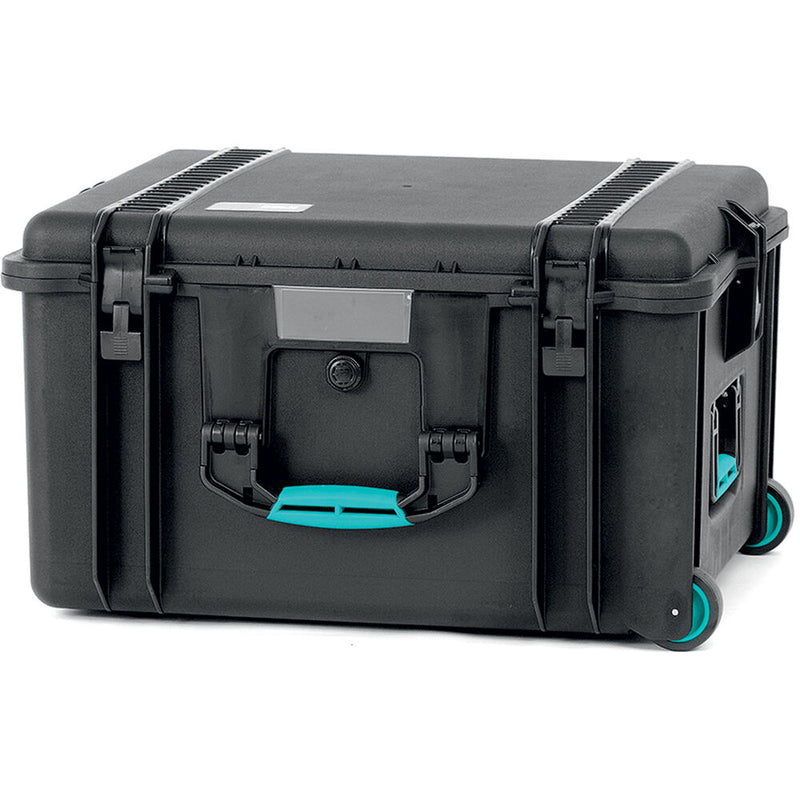 HPRC 2730 Wheeled Hard Case (Black with Blue Handle)