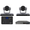 BZBGear Broadcast Kit with 2 x 12x Zoom 4K NDI PTZ Cameras, Joystick Controller & PoE Switch
