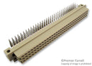 EPT 116-40054 DIN 41612 Connector, Type R Series, 64 Contacts, Receptacle, 2.54 mm, 3 Row, a + c