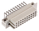 EPT 116-80064 DIN 41612 Connector, Type R/3 Series, 30 Contacts, Receptacle, 2.54 mm, 3 Row, a + b + c