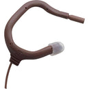 Point Source Audio EO-8WLH EMBRACE High-Sensitivity Omnidirectional Earmount Lavalier Microphone with TA5F X-Connector for Lectrosonics Wireless Transmitters (Brown)