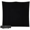 Westcott X-Drop Fabric Backdrop Kit (Rich Black, 8 x 8')