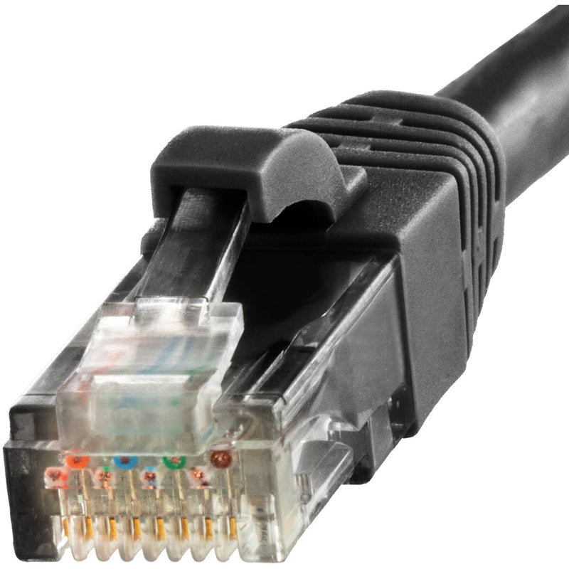 Pearstone Cat 6 Snagless Network Patch Cable (Black, 10')