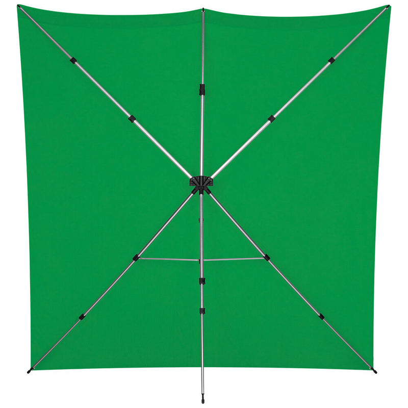 Westcott Chroma-Key Green Screen Kit (8 x 8')
