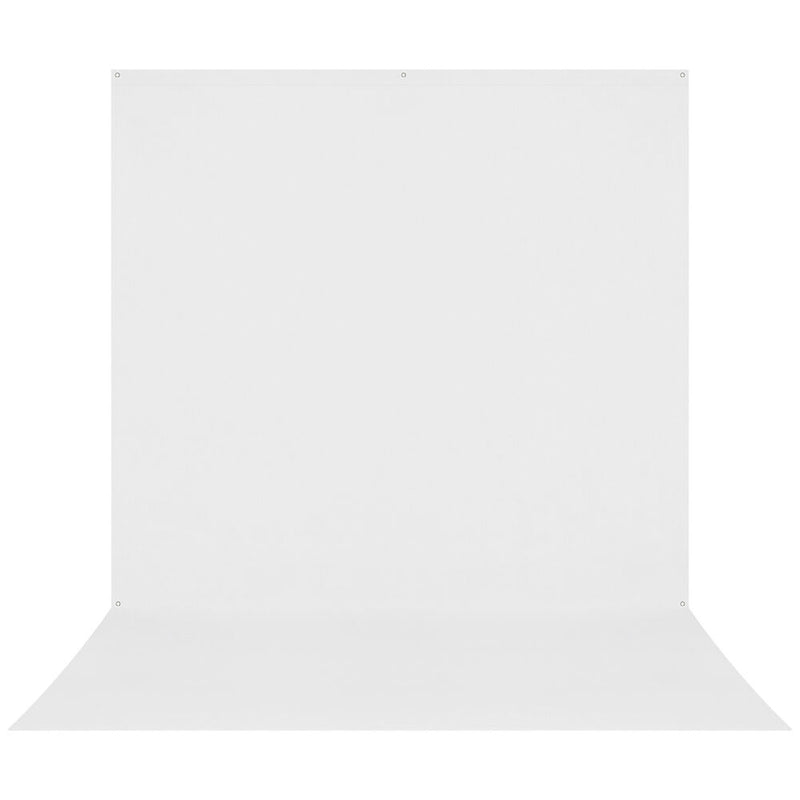 Westcott X-Drop Fabric Backdrop Sweep&nbsp;(High-Key White, 8 x 13')