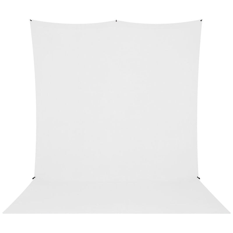 Westcott X-Drop Pro Water-Resistant Backdrop Sweep&nbsp;Kit (High-Key White, 8 x 13')