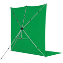 Westcott Chroma-Key Green Screen Sweep Kit (8 x 13')