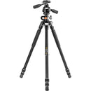 Vanguard VEO3+263APS Aluminum Tripod Kit with PH-38S 3-Way Pan Head