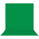 Westcott X-Drop Pro Wrinkle-Resistant Backdrop Sweep&nbsp;(Chroma-Key Green, 8 x 13')