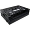 ProX Flight Case for Pioneer DDJ-REV7 Controller with 1 RU Rackspace and Wheels (All Black)