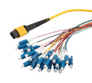 L-COM MPM24OS2-09LCR-10 MPM24OS2-09LCR-10 Fibre Cord MPO Plug TO LC 24FIBRES10M