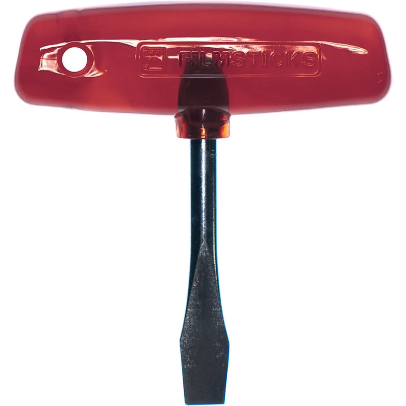 Filmsticks T-Handle Slotted Screwdriver (Red)