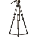 Libec HS-250 Tripod System with H25 Head, Ground Spreader & Case