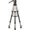 Libec HS-350M Tripod System with H35 Head, Mid-Level Spreader, Rubber Feet & Case