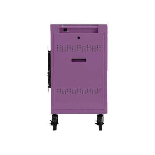 Bretford CUBE Cart Mini Pre-Wired (24 Devices, Orchid)