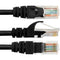 Pearstone Cat 5e Snagless Network Patch Cable (Black, 1')