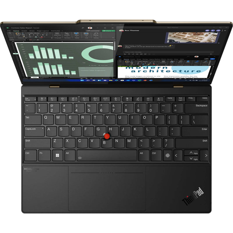 Lenovo ThinkPad Z13 Gen 1 Touchscreen Notebook (Black & Bronze with Vegan Leather)