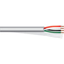 West Penn 244 18 AWG 4-Conductor Unshielded Cable (1000', Gray)