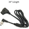 ANDYCINE D-Tap to Locking DC 2.5mm Right-Angle Straight Cable (39")