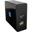 Comprehensive 2-Port USB Type-C PD & USB Type-A QC 3.0 60W Wall Charger