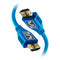 Comprehensive MicroFlex Pro AV/IT Integrator Ultra High-Speed HDMI Cable with Ethernet (Cool Blue, 6')