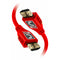 Comprehensive MicroFlex Pro AV/IT Integrator Ultra High-Speed HDMI Cable with Ethernet (Red, 9')