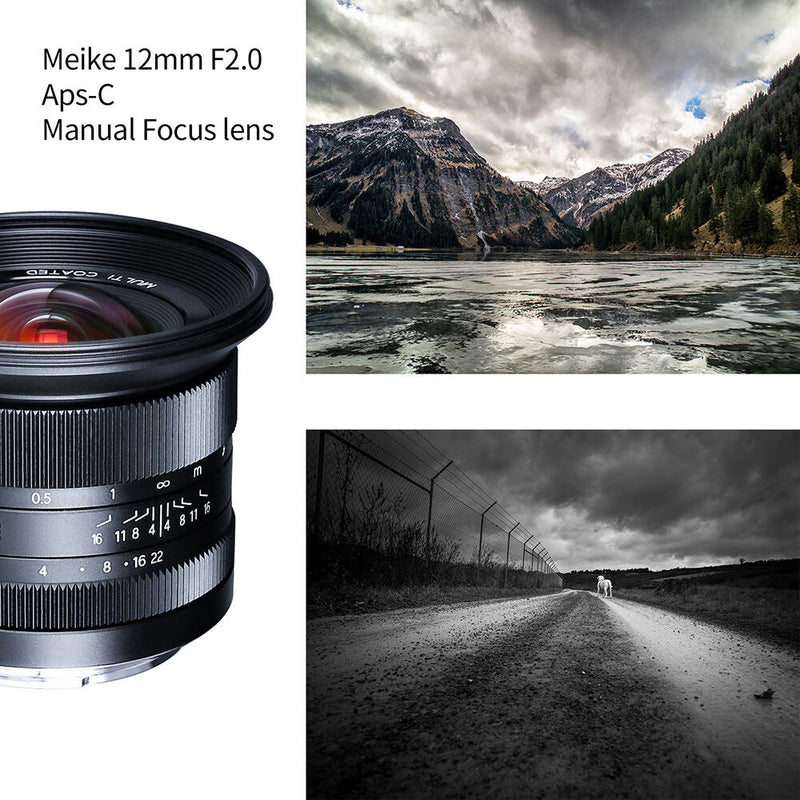 Meike 12mm f/2 Lens for Micro Four Thirds