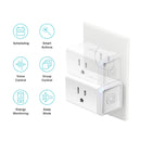 TP-Link EP25 Kasa Smart Wi-Fi Plug Slim with Energy Monitoring (4-Pack)