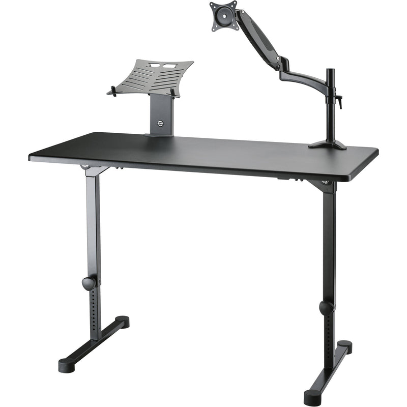 K&M DJ Desk Table - Omega Pro (Black)