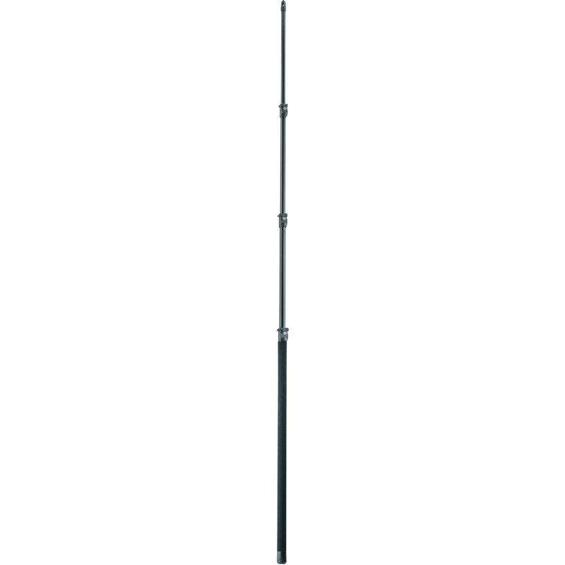 K&M 23783 4-Section Carbon Fiber Telescoping Microphone Fishpole XL (Uncabled, 149")