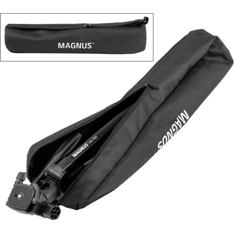 Magnus LM-700 Lateral Aluminum Tripod with Monopod