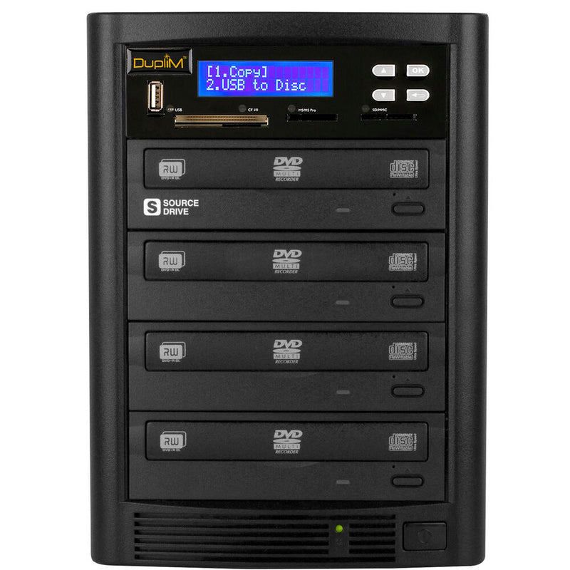 DupliM 1:3 DVD & CD Flash Copy Tower Duplicator