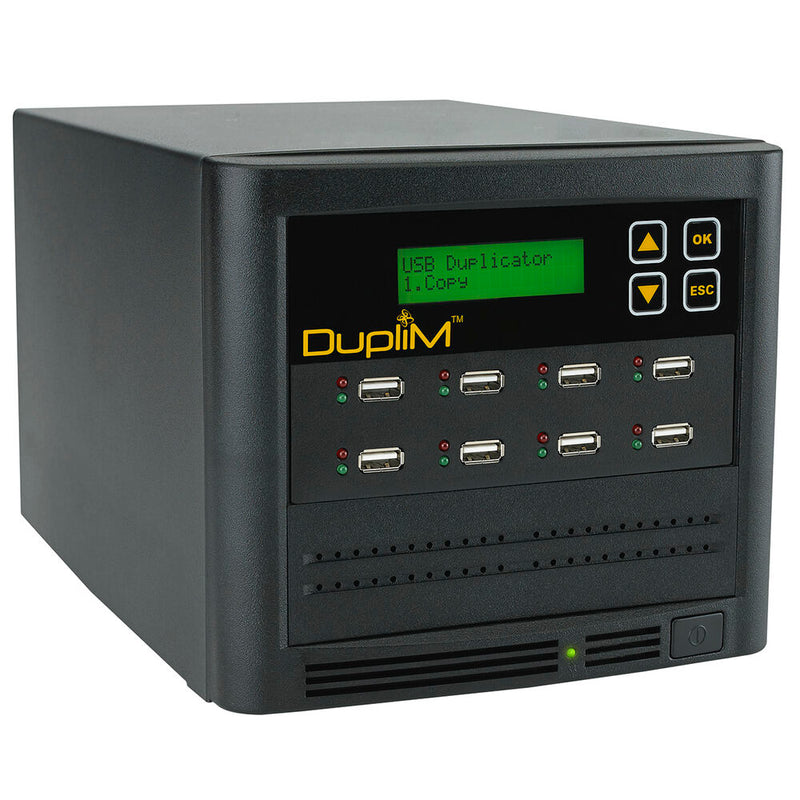 DupliM 7-Target USB Copy Tower Flash Drive Duplicator