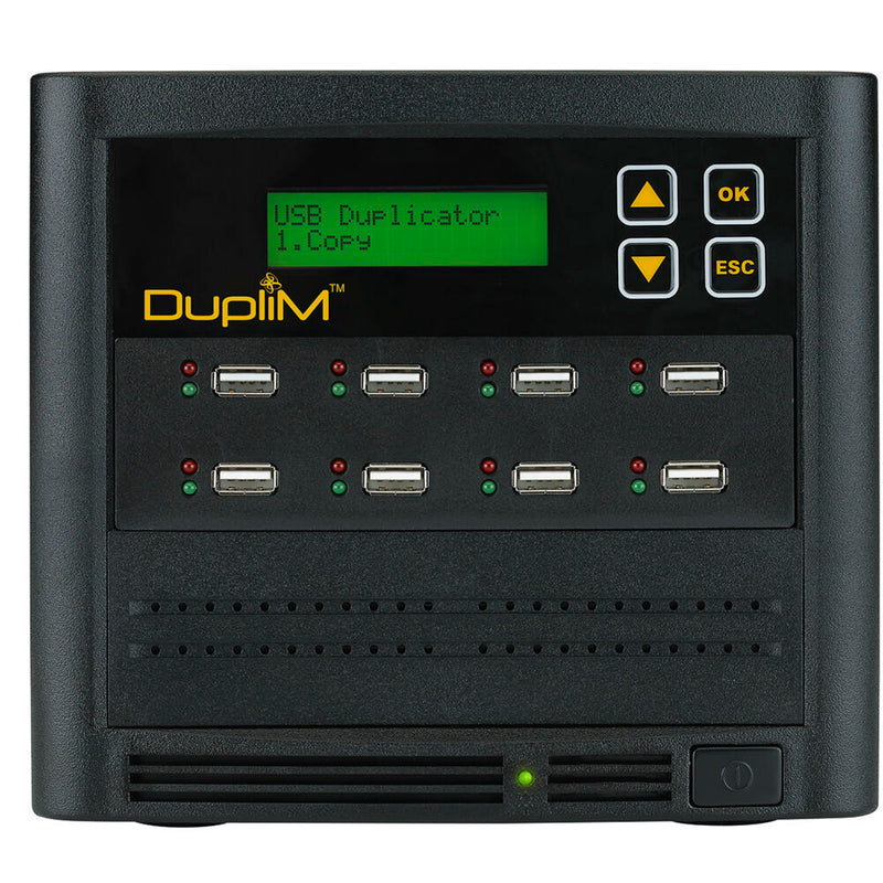DupliM 7-Target USB Copy Tower Flash Drive Duplicator