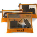 ORCA Transparent Accessories Pouches (3-Pack)
