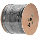 SatMaximum 16 AWG UV-Rated 2-Conductor Direct-Burial Outdoor Speaker Cable (Black, 500')